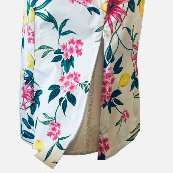 RSVP By Talbots Elegant Lemon Blouse Top Audrey Shell Size 6 NWT - Picture 8 of 12